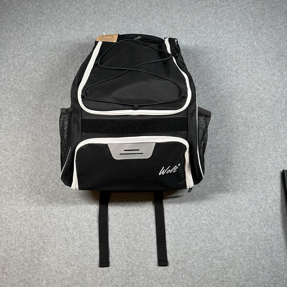 Wolt Baseball Backpack Sports Equipment Bag Shoe Compartment Black NWT
